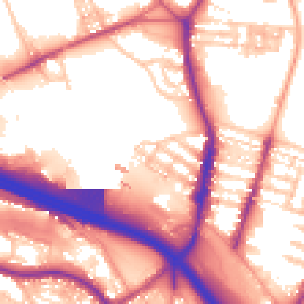 Daytime road noise heatmap for ST4 2RE