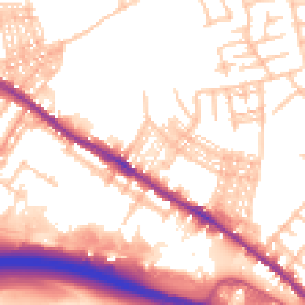 Daytime road noise heatmap for ST4 3HD