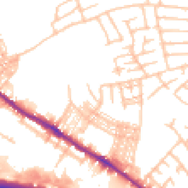 Daytime road noise heatmap for ST4 3HP