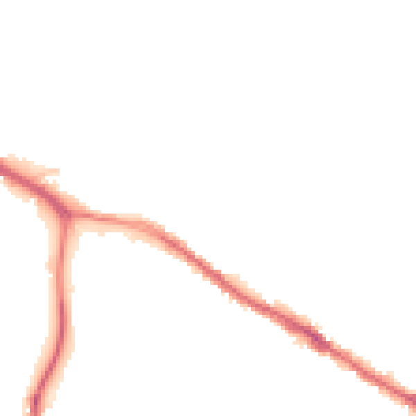 Night-time road noise heatmap for ST4 3JW