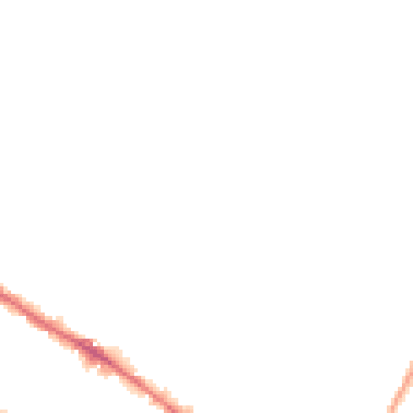 Night-time road noise heatmap for ST4 3QP