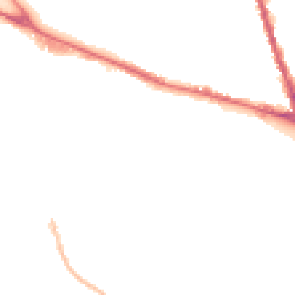 Night-time road noise heatmap for ST4 4PH