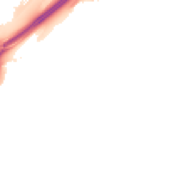 Night-time road noise heatmap for ST4 4TX