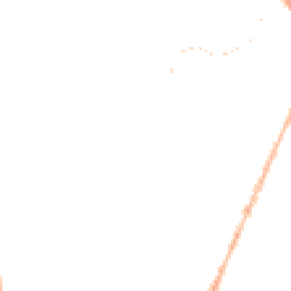 Night-time road noise heatmap for ST4 5DN