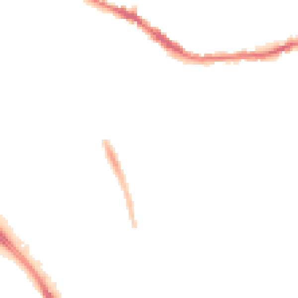 Night-time road noise heatmap for ST4 6QR
