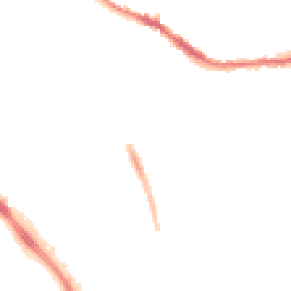 Night-time road noise heatmap for ST4 6QU