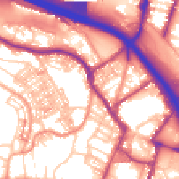 Daytime road noise heatmap for ST4 7GB