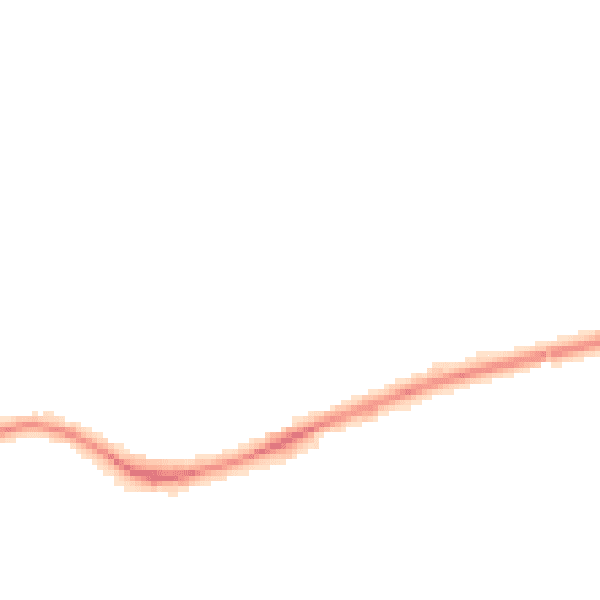 Night-time road noise heatmap for ST4 8DX