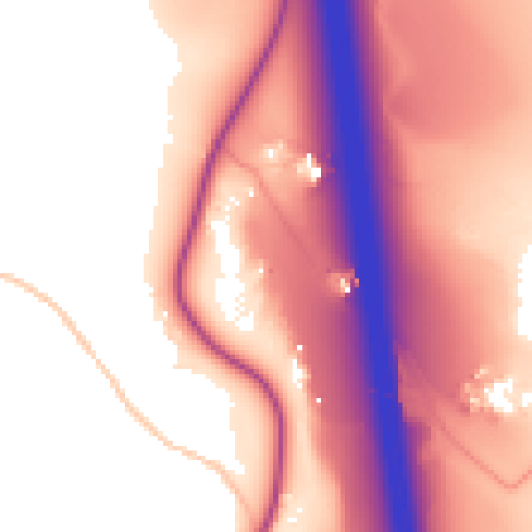 Daytime road noise heatmap for ST4 8SE