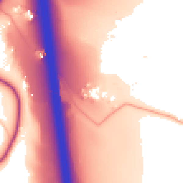 Daytime road noise heatmap for ST4 8SF