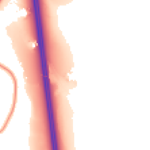 Night-time road noise heatmap for ST4 8SF