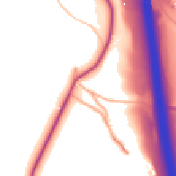 Daytime road noise heatmap for ST4 8SH