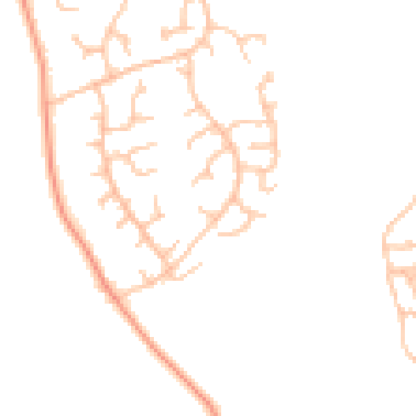 Daytime road noise heatmap for ST4 8UG