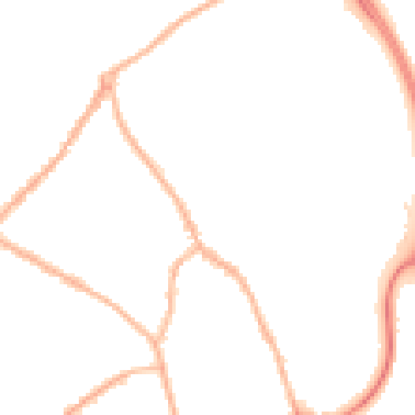 Night-time road noise heatmap for ST5 0BZ