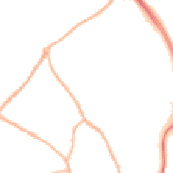 Night-time road noise heatmap for ST5 0DL