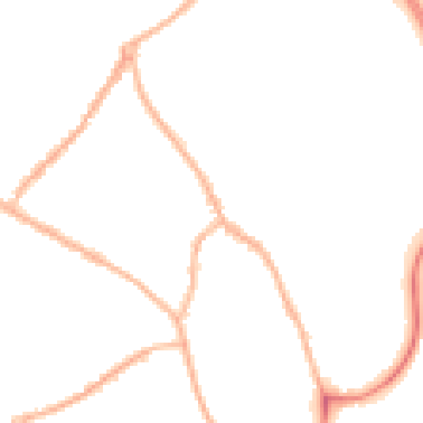 Night-time road noise heatmap for ST5 0HZ