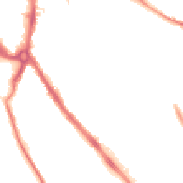 Night-time road noise heatmap for ST5 1HT