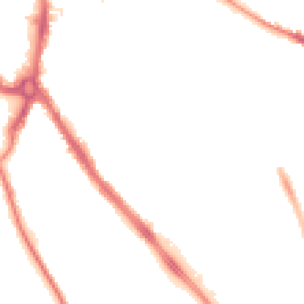 Night-time road noise heatmap for ST5 1NP