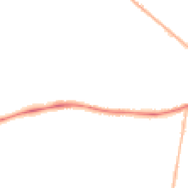 Night-time road noise heatmap for ST5 2NT