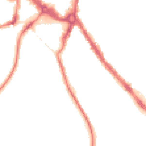 Night-time road noise heatmap for ST5 3AG