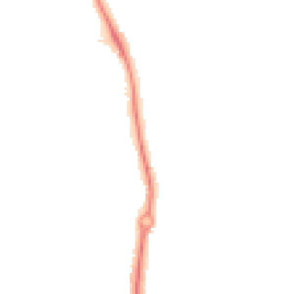 Night-time road noise heatmap for ST5 4AD