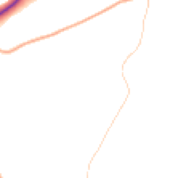 Daytime road noise heatmap for ST5 4EE