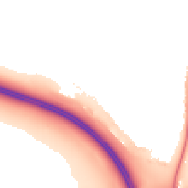Night-time road noise heatmap for ST5 4LG
