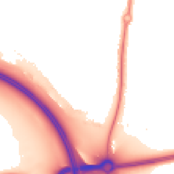 Night-time road noise heatmap for ST5 4LH