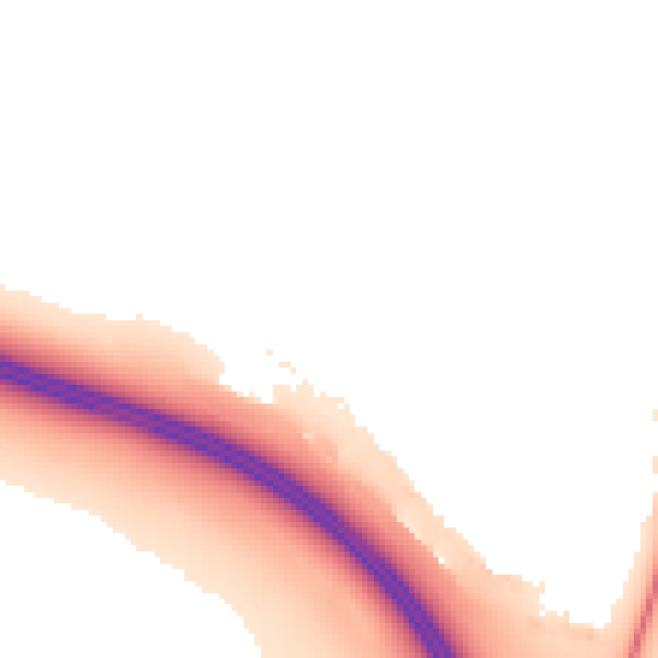 Night-time road noise heatmap for ST5 4QU