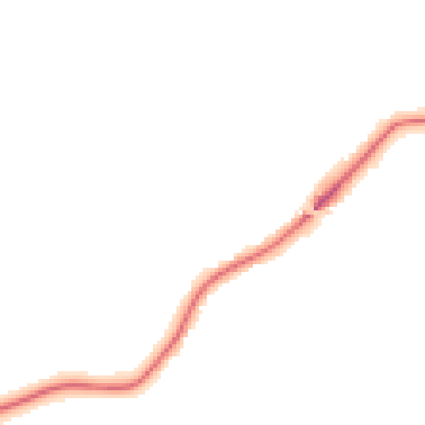 Night-time road noise heatmap for ST5 5DD
