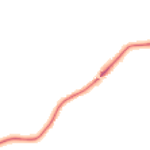 Night-time road noise heatmap for ST5 5DE