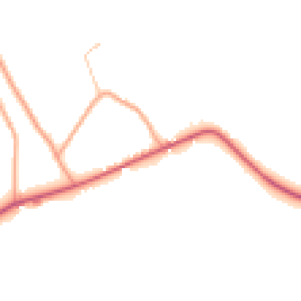 Daytime road noise heatmap for ST5 5DR