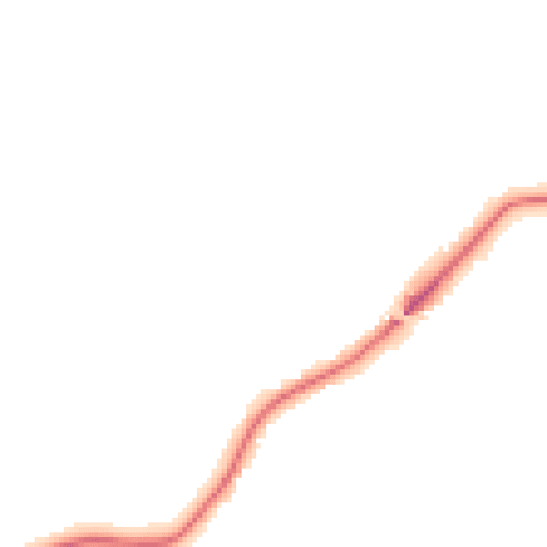 Night-time road noise heatmap for ST5 5DU