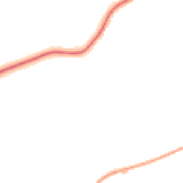 Night-time road noise heatmap for ST5 5EB