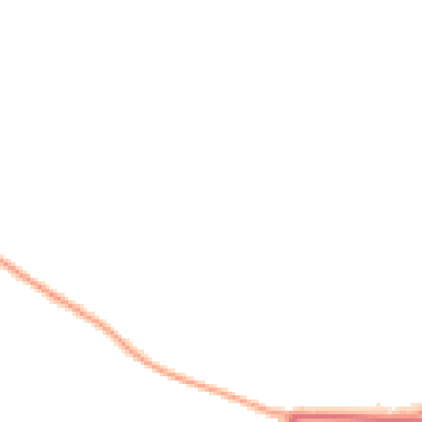 Night-time road noise heatmap for ST5 5EJ