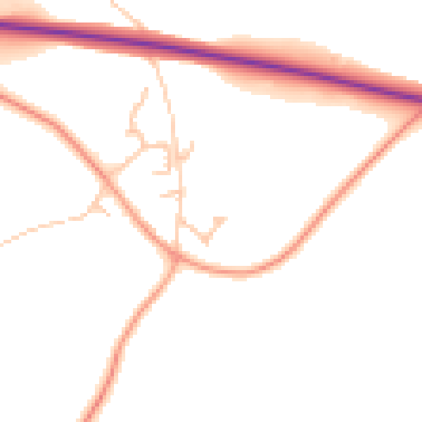Daytime road noise heatmap for ST5 5HP
