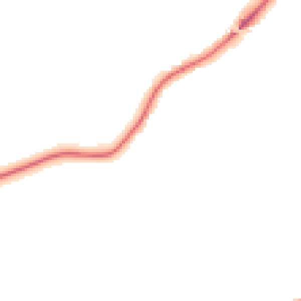 Night-time road noise heatmap for ST5 5LP