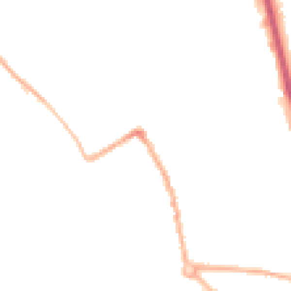 Night-time road noise heatmap for ST5 7DY
