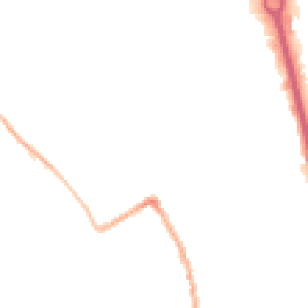 Night-time road noise heatmap for ST5 7FD