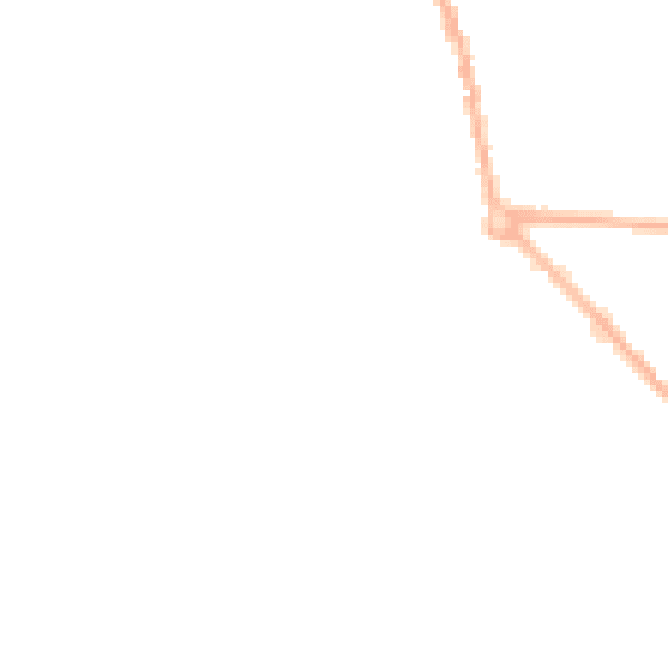 Night-time road noise heatmap for ST5 7LD
