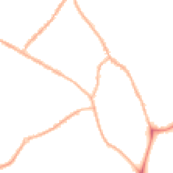 Night-time road noise heatmap for ST5 8BS