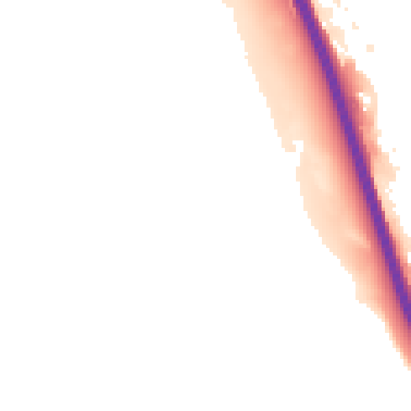 Night-time road noise heatmap for ST5 8RS