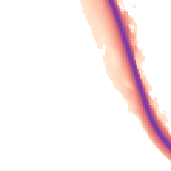 Night-time road noise heatmap for ST5 8SL