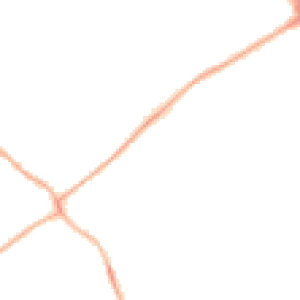 Night-time road noise heatmap for ST5 9FD