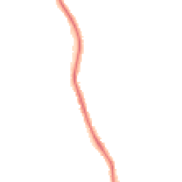 Night-time road noise heatmap for ST6 7JJ