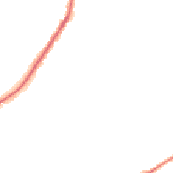 Night-time road noise heatmap for ST6 8FH