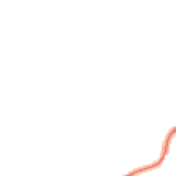 Night-time road noise heatmap for ST6 8JG