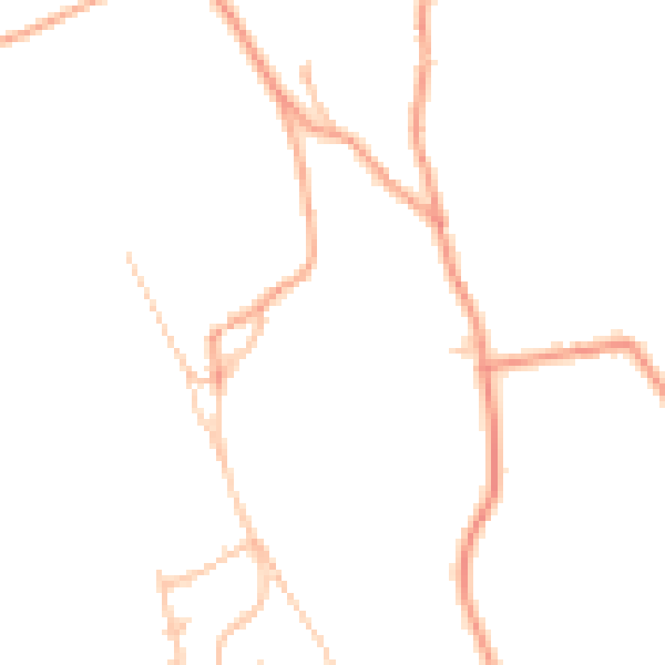 Daytime road noise heatmap for ST6 8TH