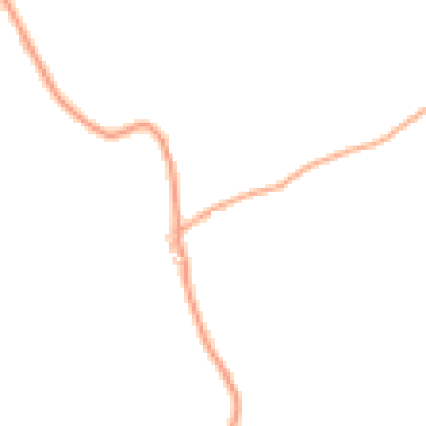 Daytime road noise heatmap for ST6 8UH