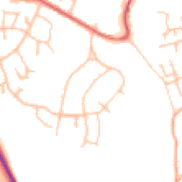 Daytime road noise heatmap for ST7 1AP